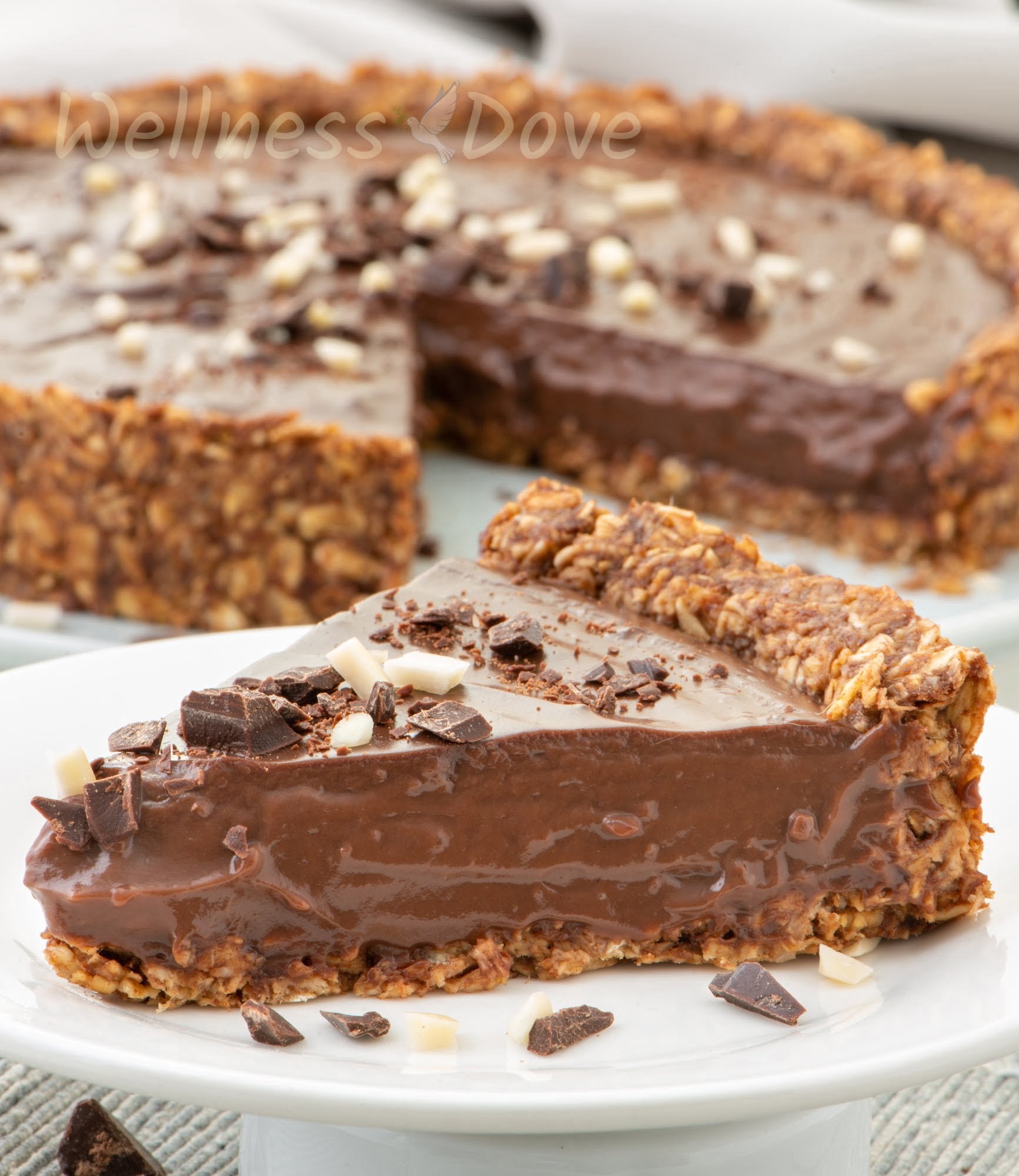 Easy No Bake Chocolate Pudding Pie WellnessDove