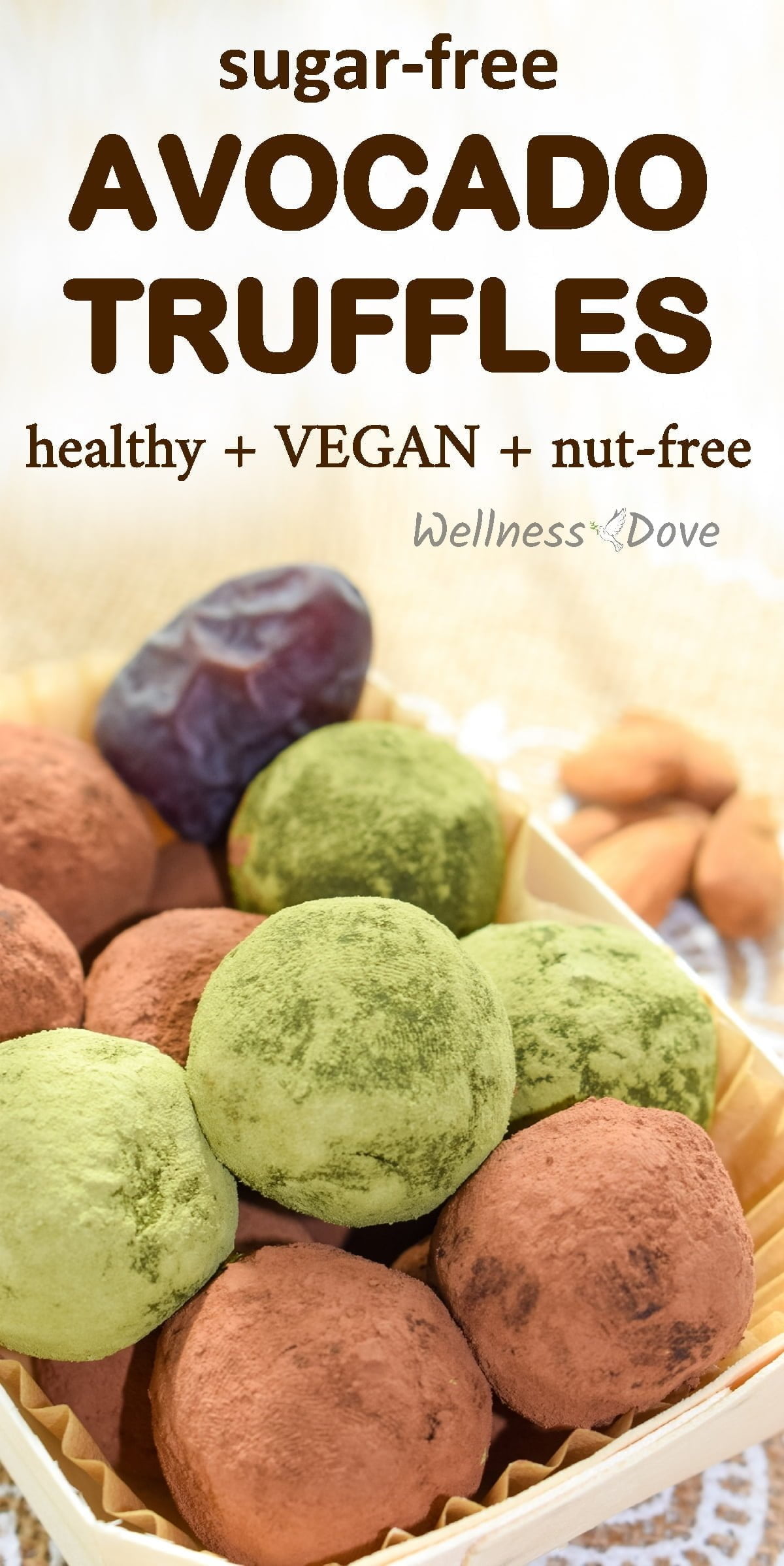 Soft Avocado Truffles