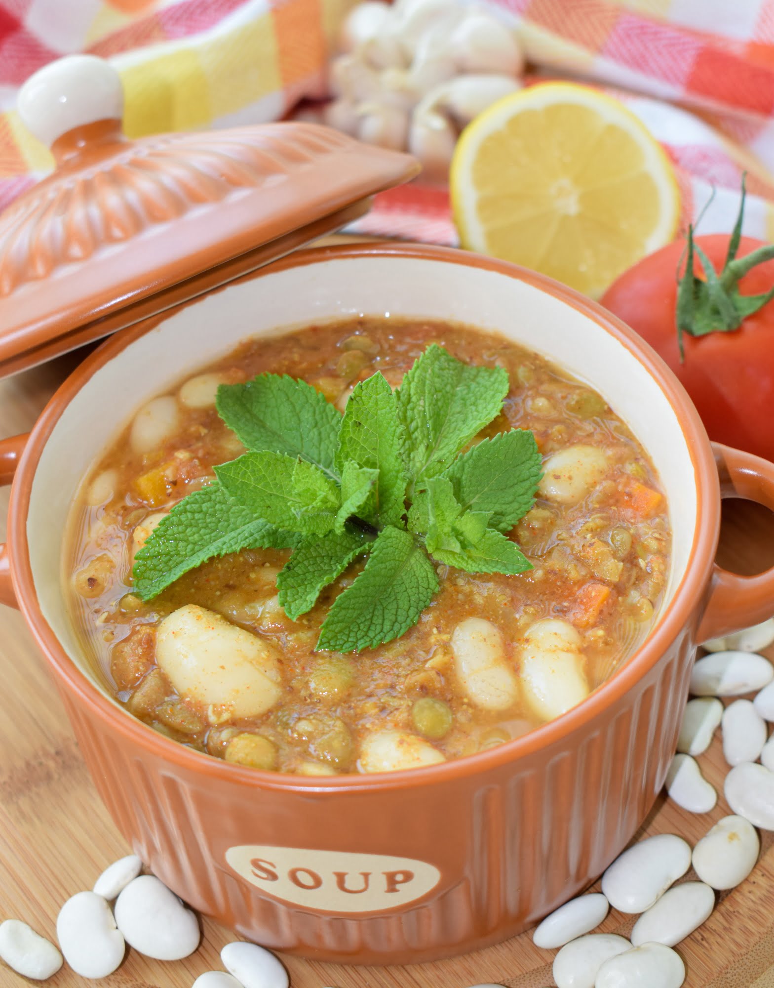 Healthy Bean and Lentil Soup | WellnessDove
