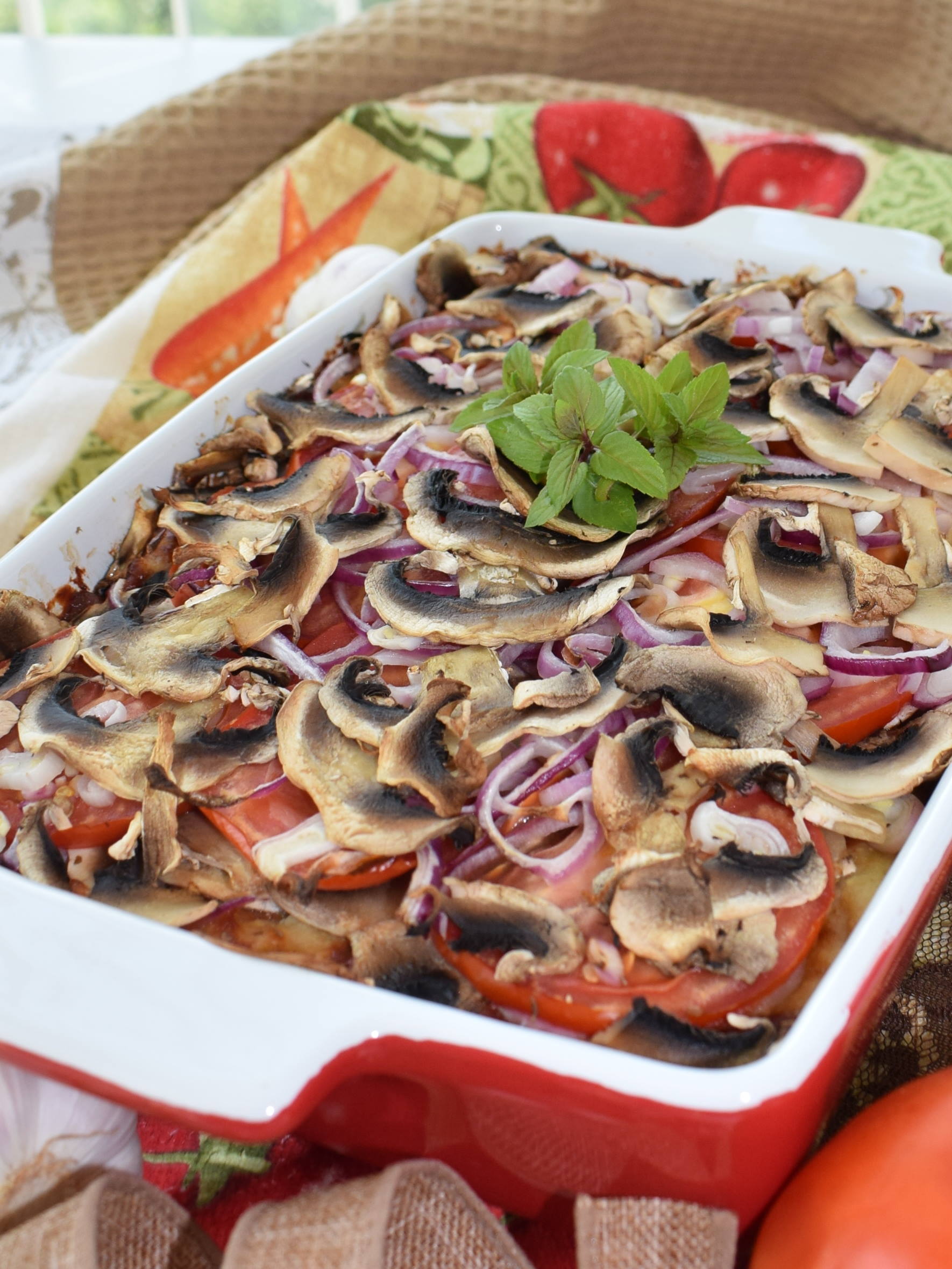 Zucchini Pizza Casserole