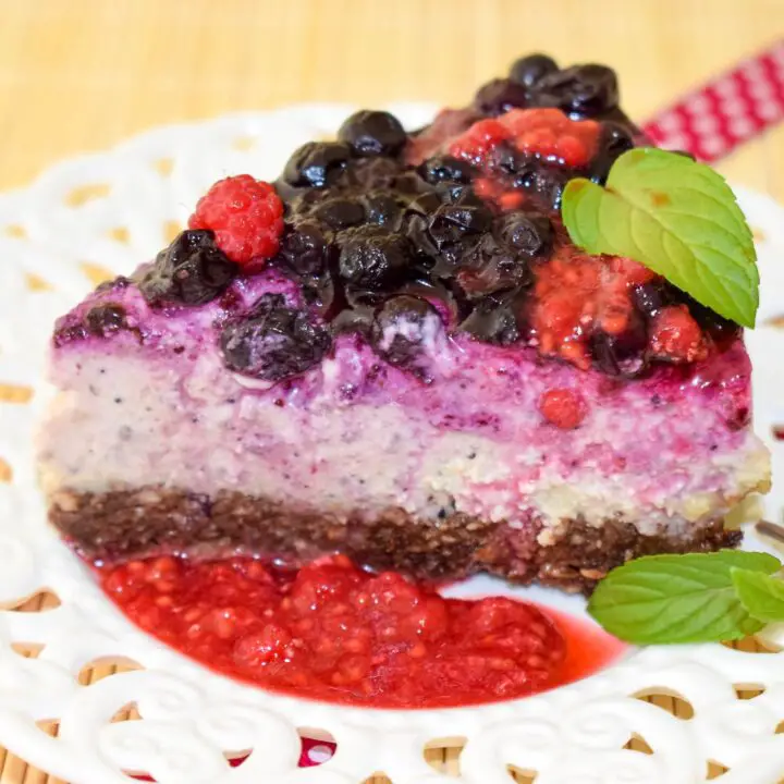 Healthy Vegan Cheesecake with Blueberries | Whole Foods