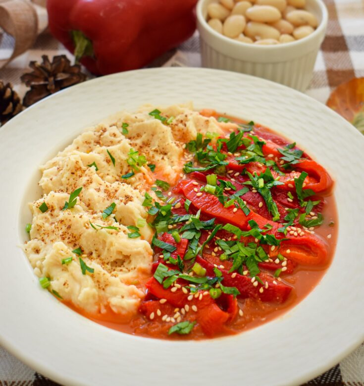 Image for Juicy & Refreshing Peppers in Tomato Sauce | Whole Food Vegan