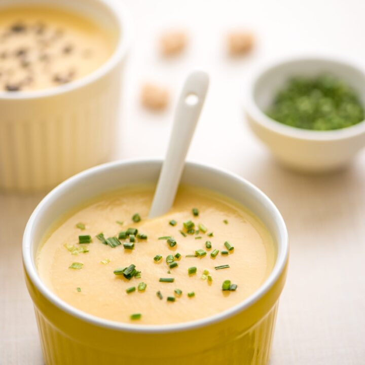 Creamy Parsnip & Cashew Soup | Vegan