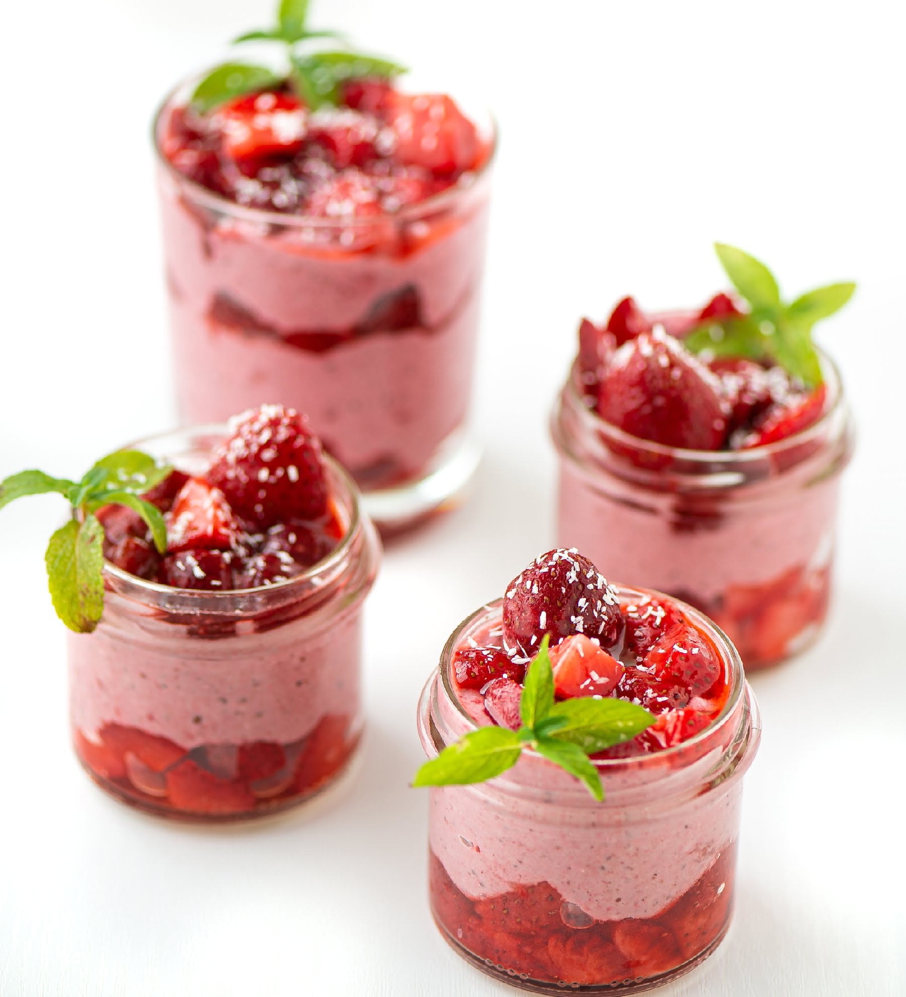Light & Easy Strawberry Dessert - WellnessDove