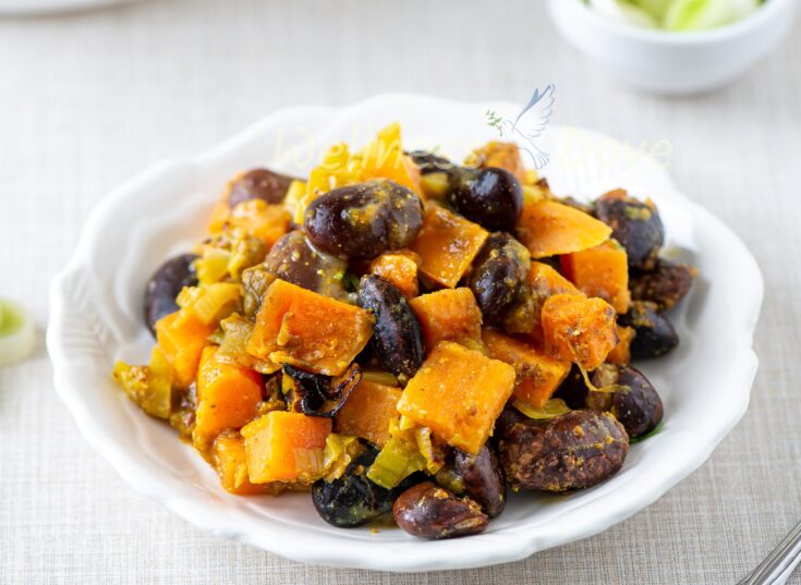 Image for Curried Sweet Potato Beans | Vegan