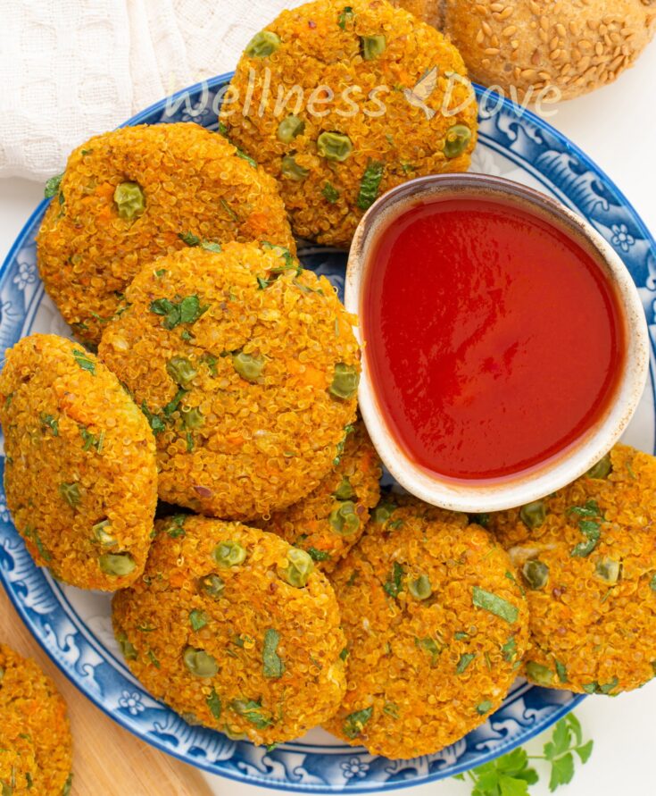 Image for Sweet Potato Quinoa Burger Patties