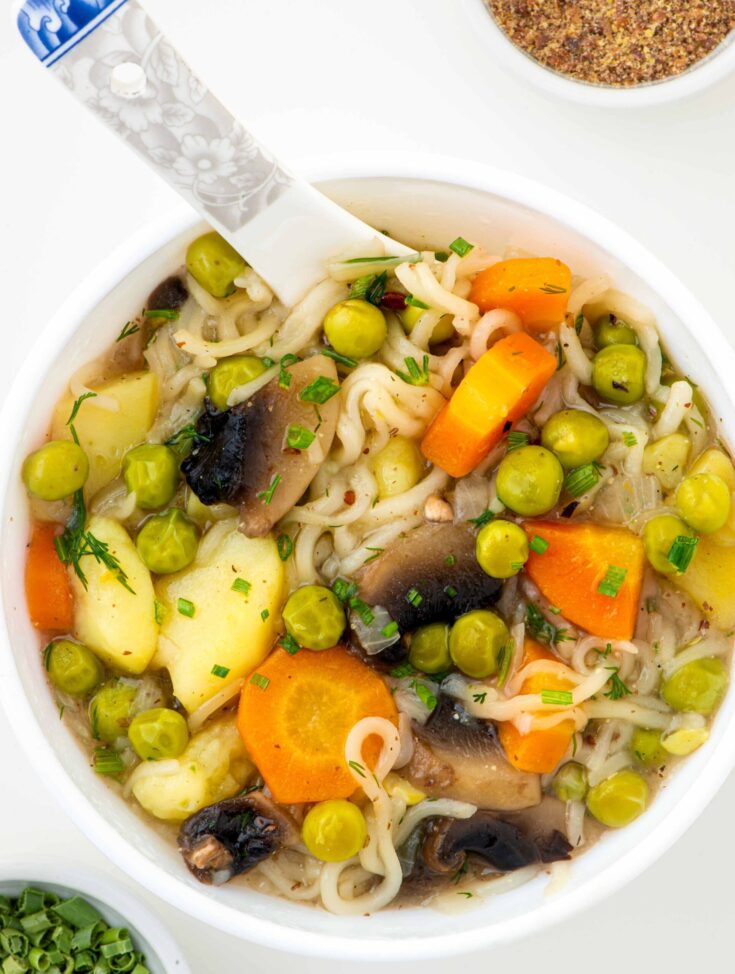 Image for Quick & Easy Mushroom Noodle Soup