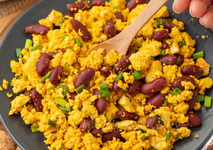 Image for Easy Vegan Bean Tofu Scramble