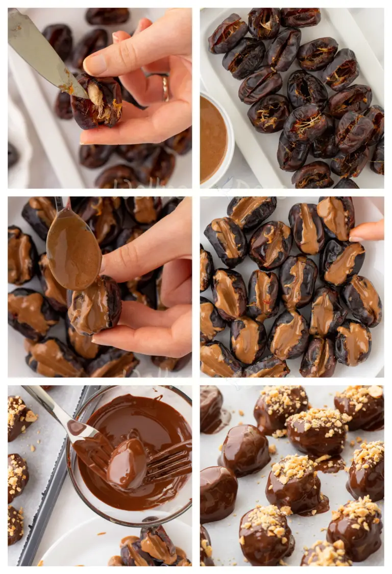 making of the vegan snickers