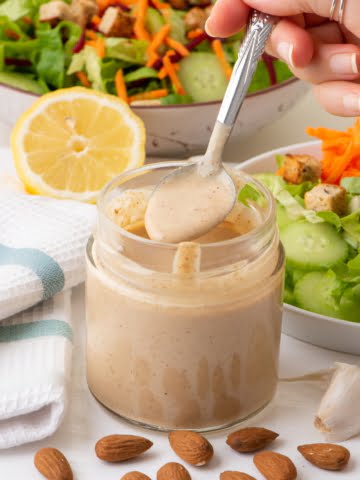 oil-free vegan salad dressing