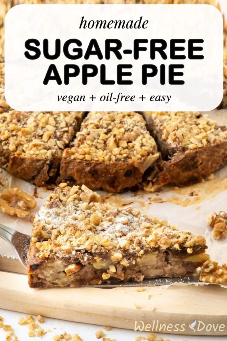 Homemade Sugar-free Vegan Apple Pie