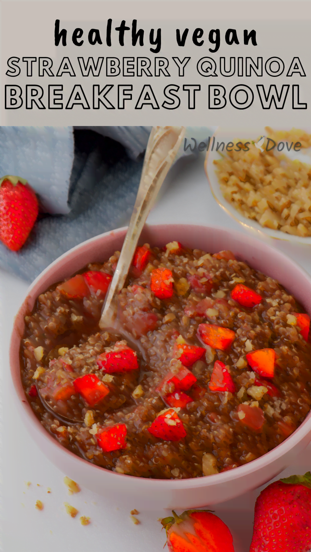 Healthy Vegan Quinoa Breakfast Bowls