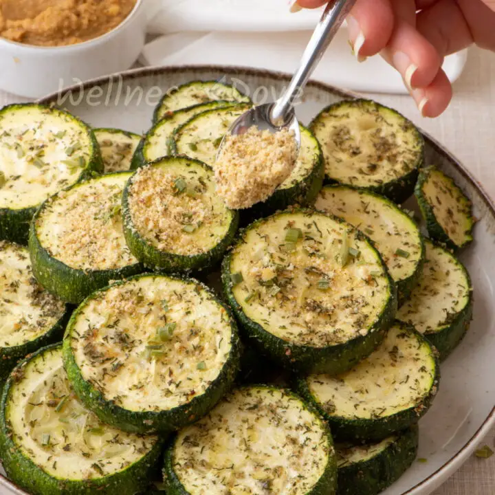Roasted Zucchini in Oven 