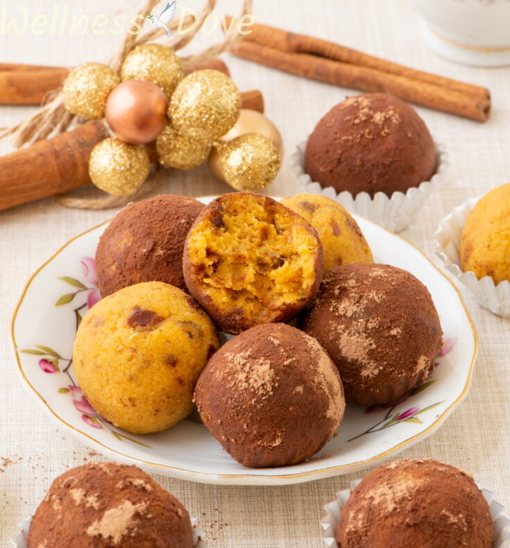 Image for Easy Pumpkin Truffles | 5 ingredients