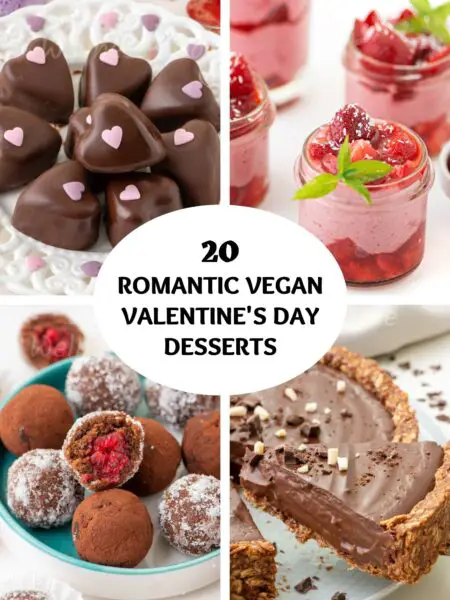 20 Romantic Vegan Valentine's Day Dessert Recipes featured image