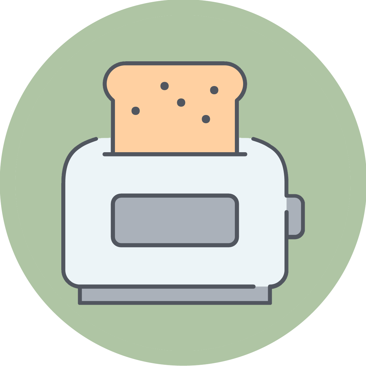 Beginner Friendly Recipes Category - A picture of a toaster