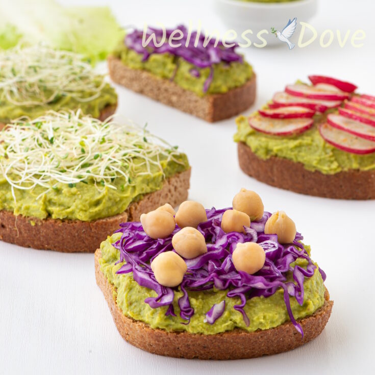 Chickpea Avocado Sandwich Spread Vegan whole food wellnessdove HERO IMAGE