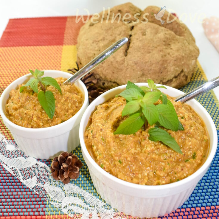 Fresh Veggie and Cashew Spread hero