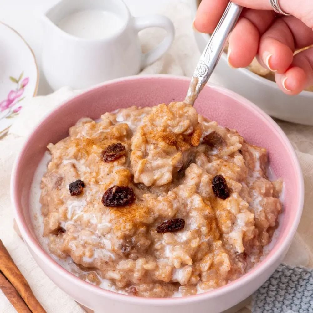 Quick Brown Rice Pudding featured Image