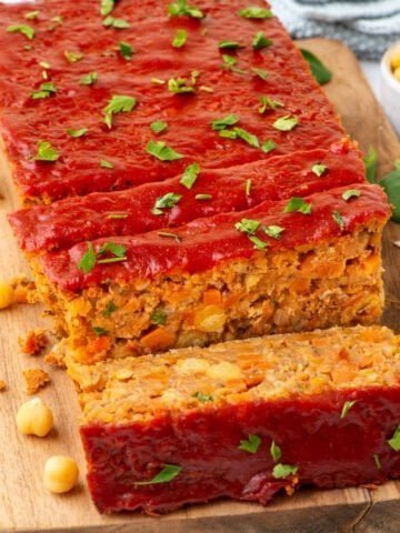 Vegan Chickpea Meatloaf