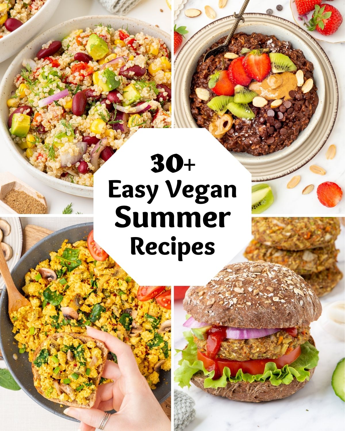 30+ Easy Vegan Summer Recipes | WellnessDove