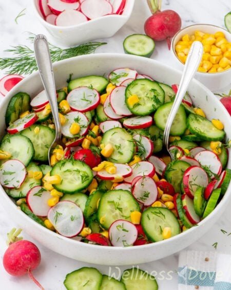 Fresh-Cucumber-Summer-Salad-7 Fresh Cucumber Summer Salad