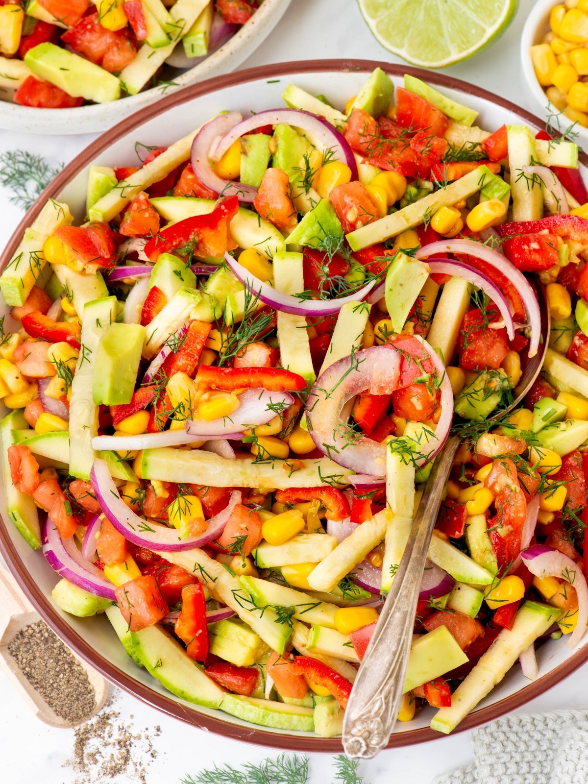 Refreshing Zucchini Salad