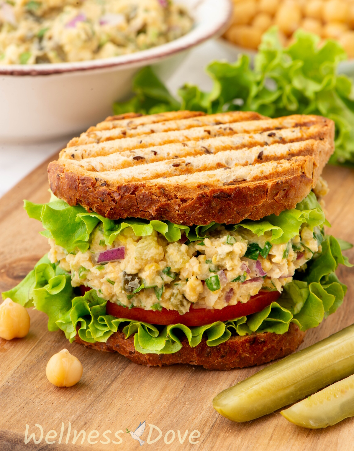 Chickpea Tuna Salad