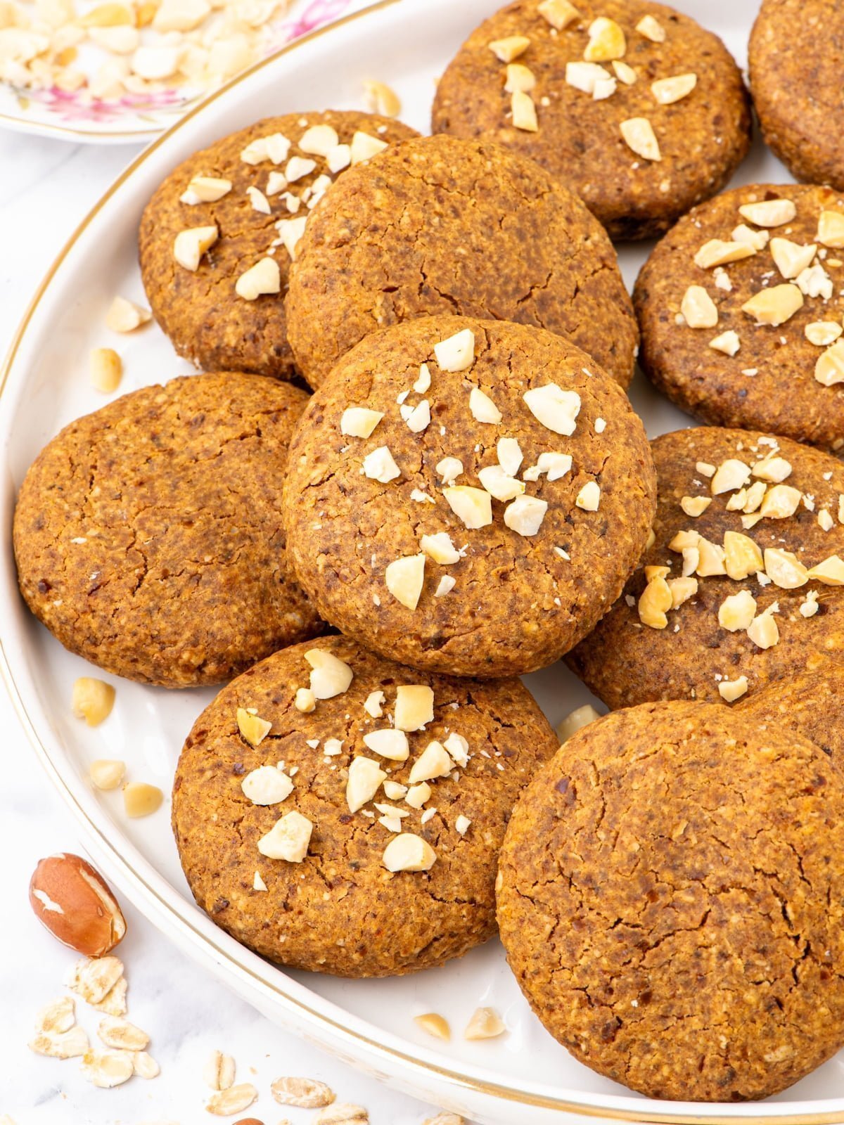 Oatmeal Peanut Butter Vegan Cookies