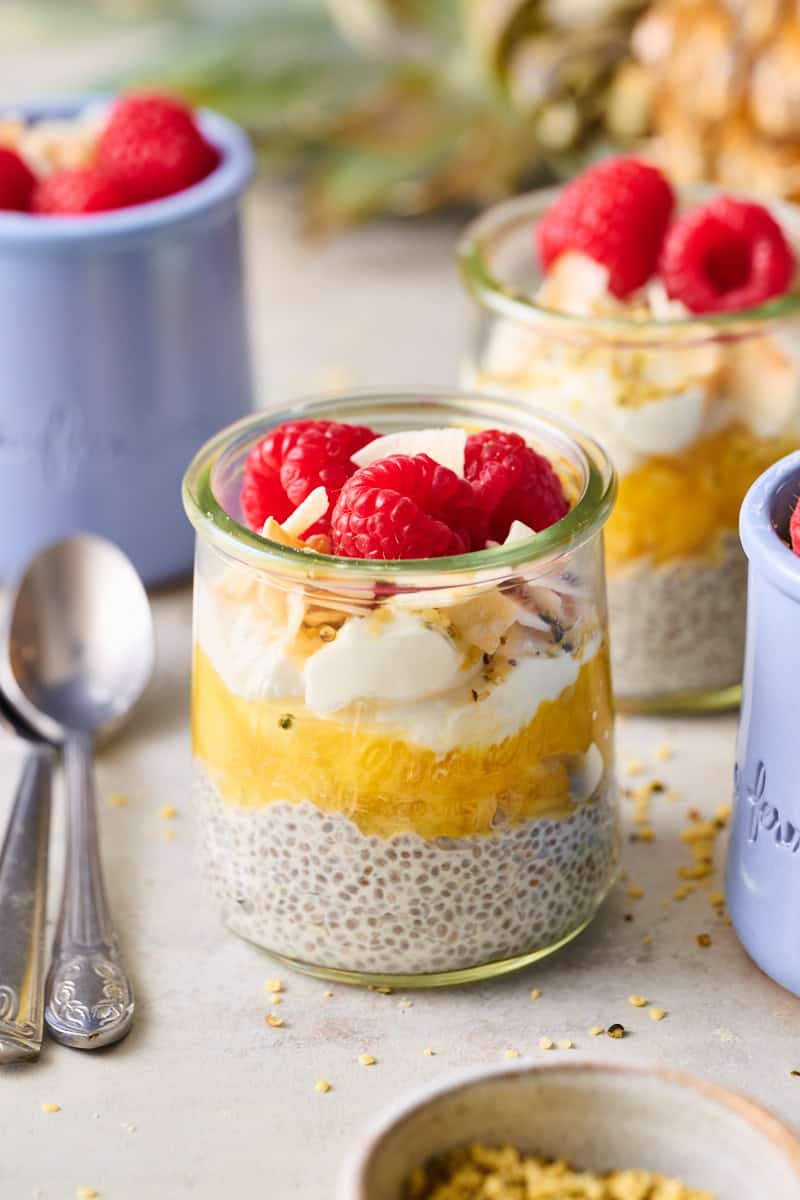 Coconut Pineapple Chia Pudding