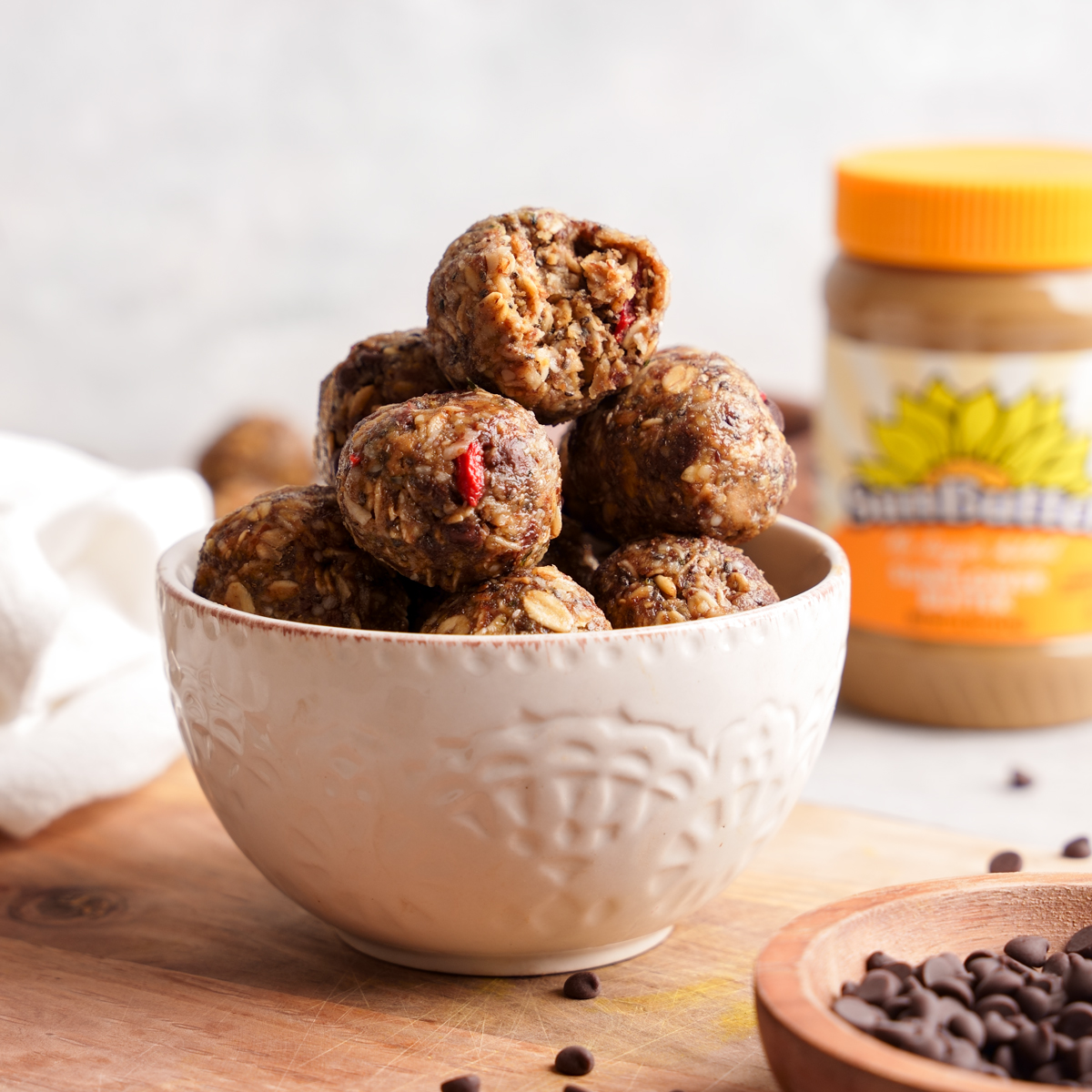 Nut-Free Vegan Energy Balls