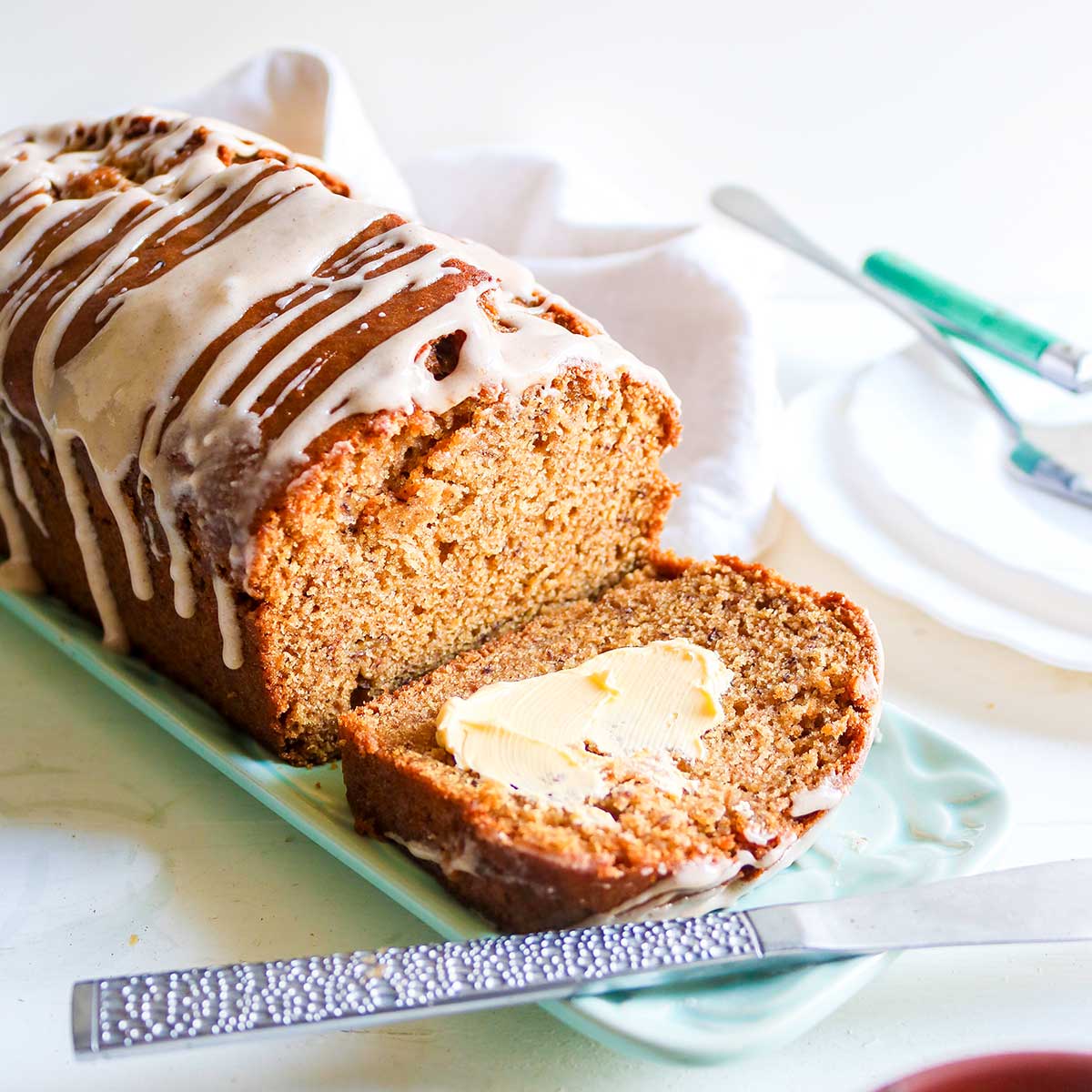 Vegan Pumpkin Banana Bread