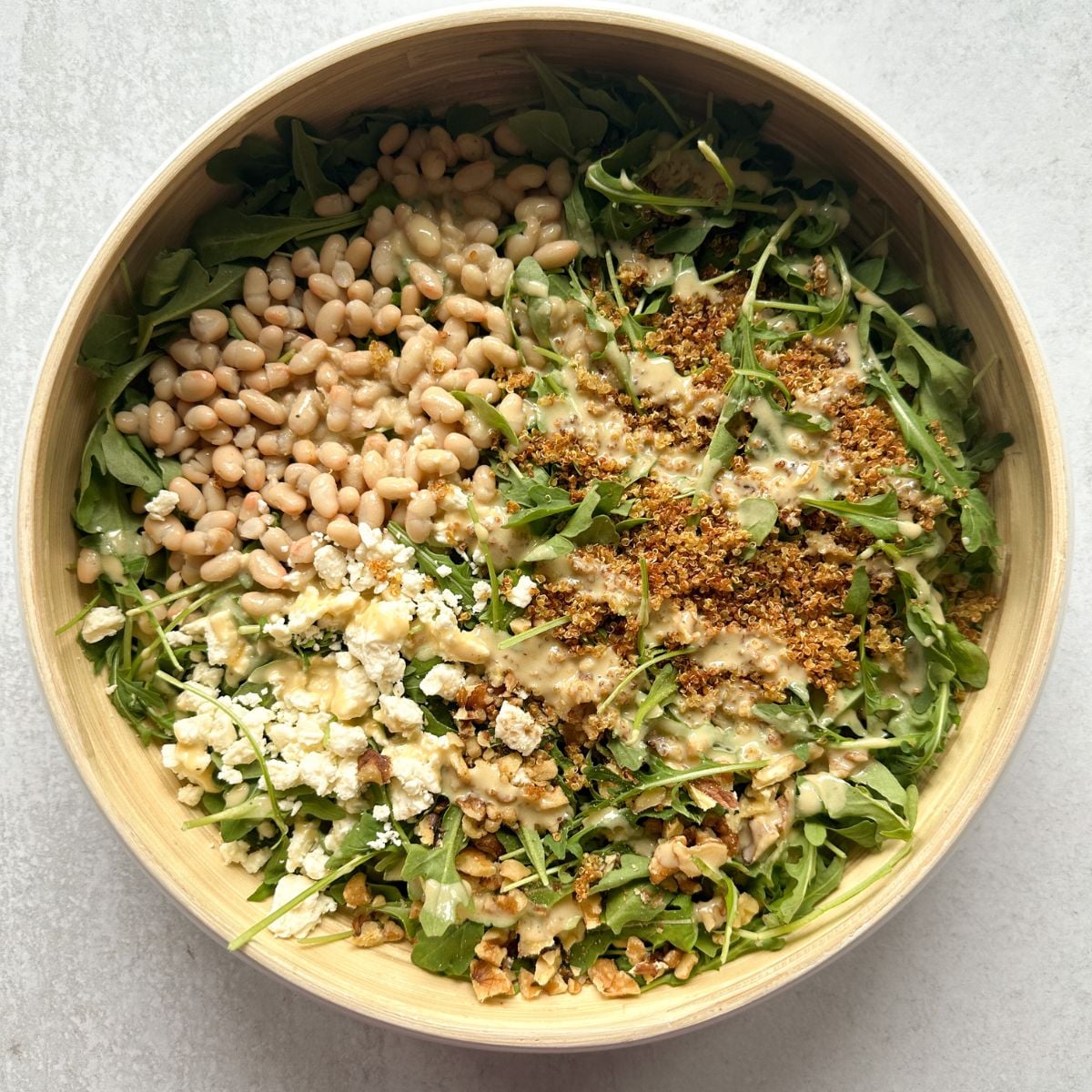 Arugula Quinoa Salad