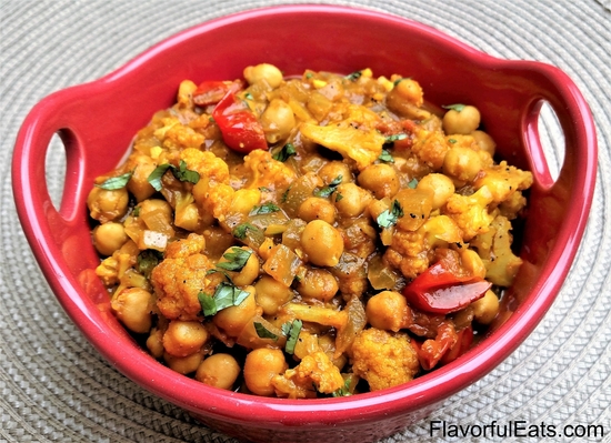 Chickpea Cauliflower Curry