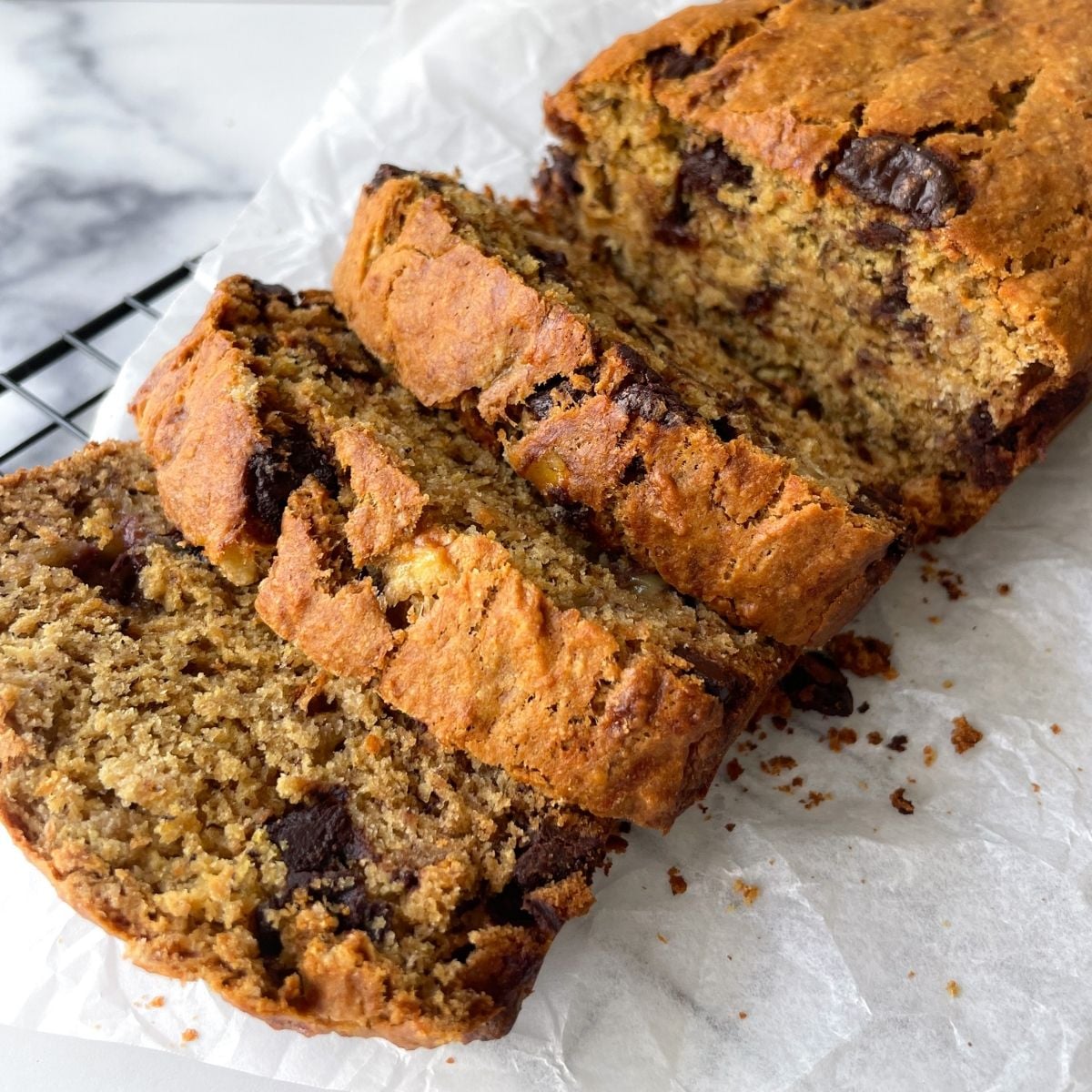 5-Ingredient Vegan Banana Bread