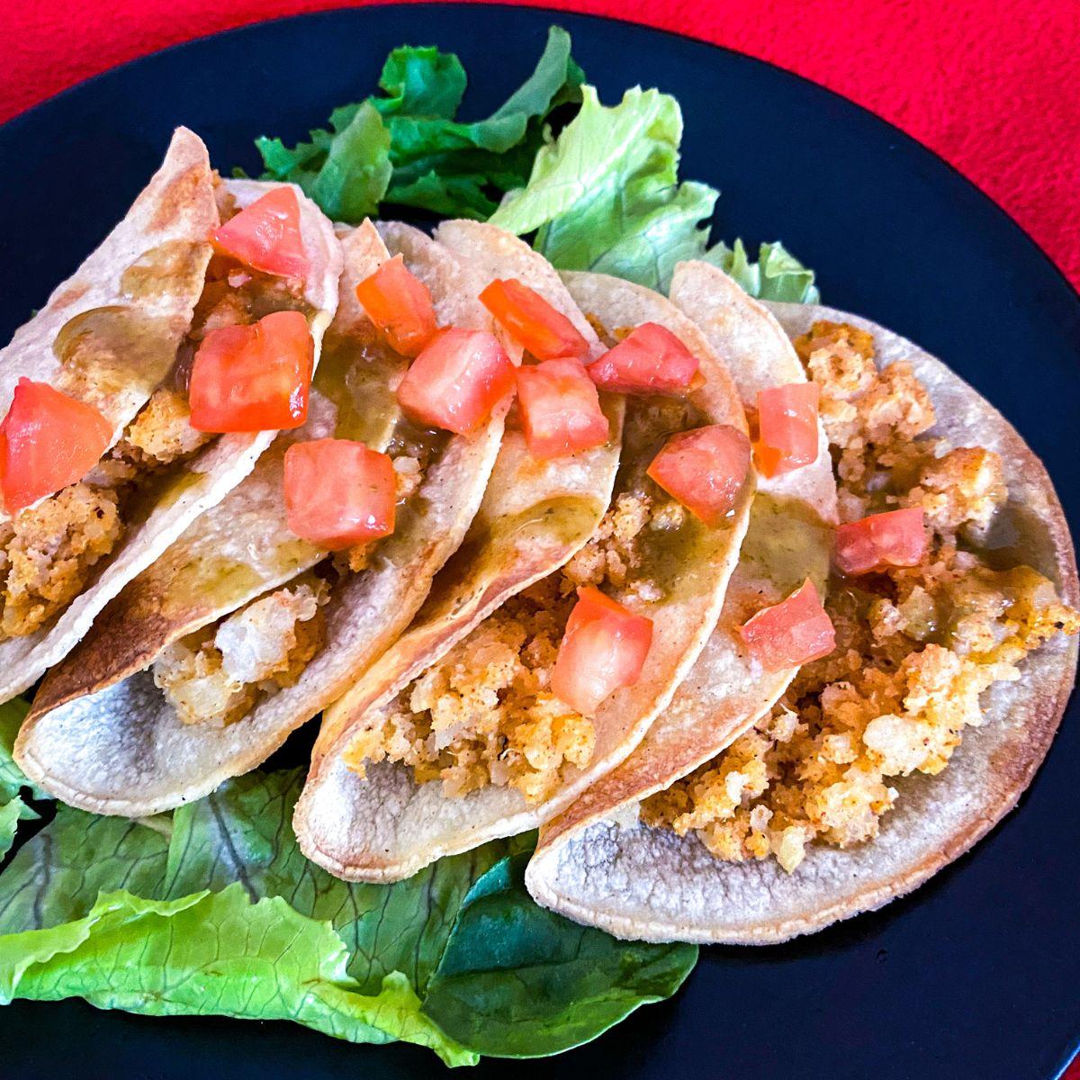 Crispy Potato Tacos