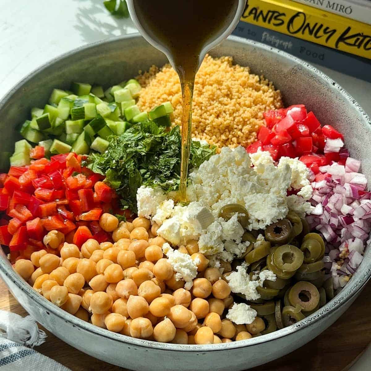 Chickpea Couscous Salad
