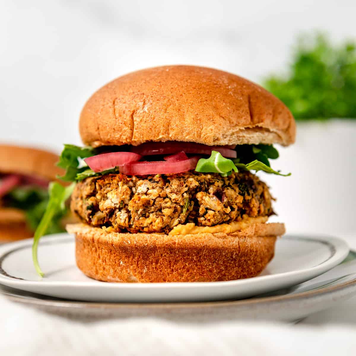 Chickpea Falafel Burgers