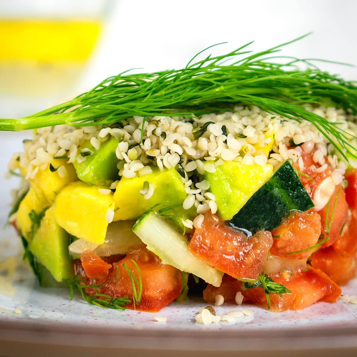 Hemp Seed Salad