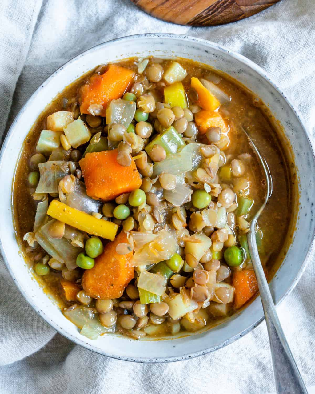 Root Vegetable Lentil Stew