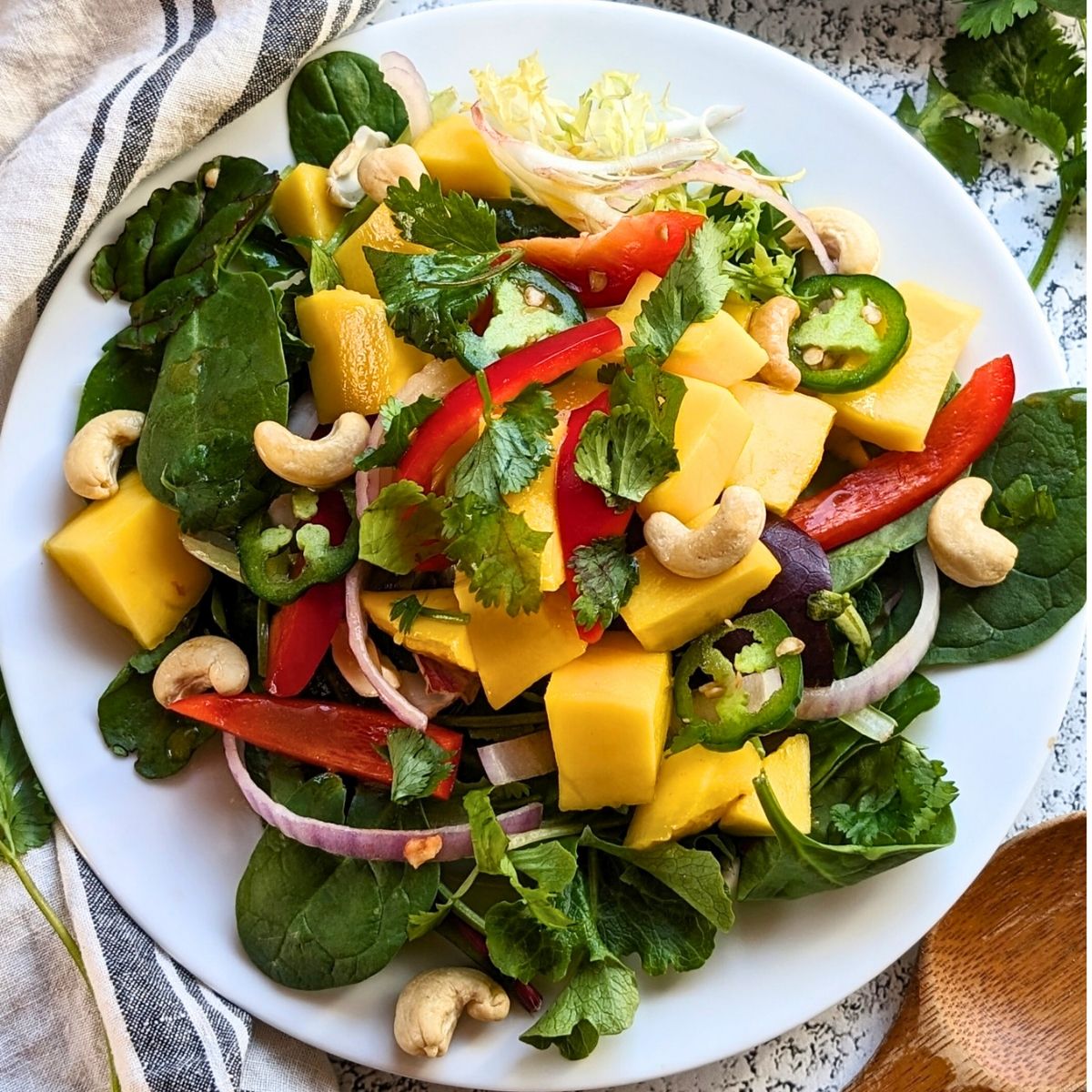 Thai Mango Salad with Cashews