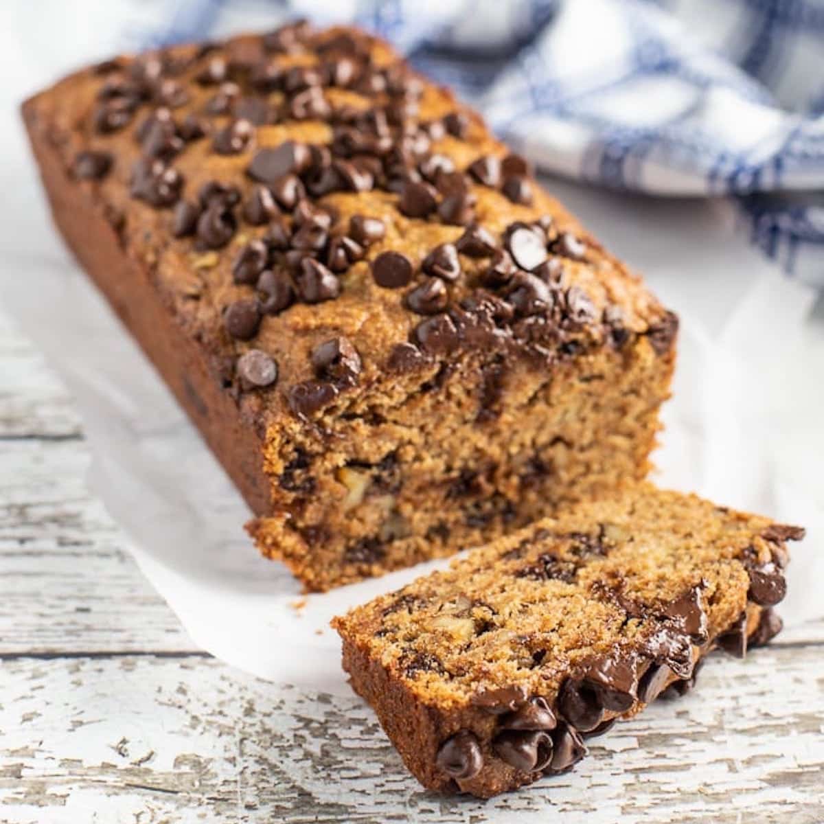 Vegan Chocolate and Nut Banana Bread