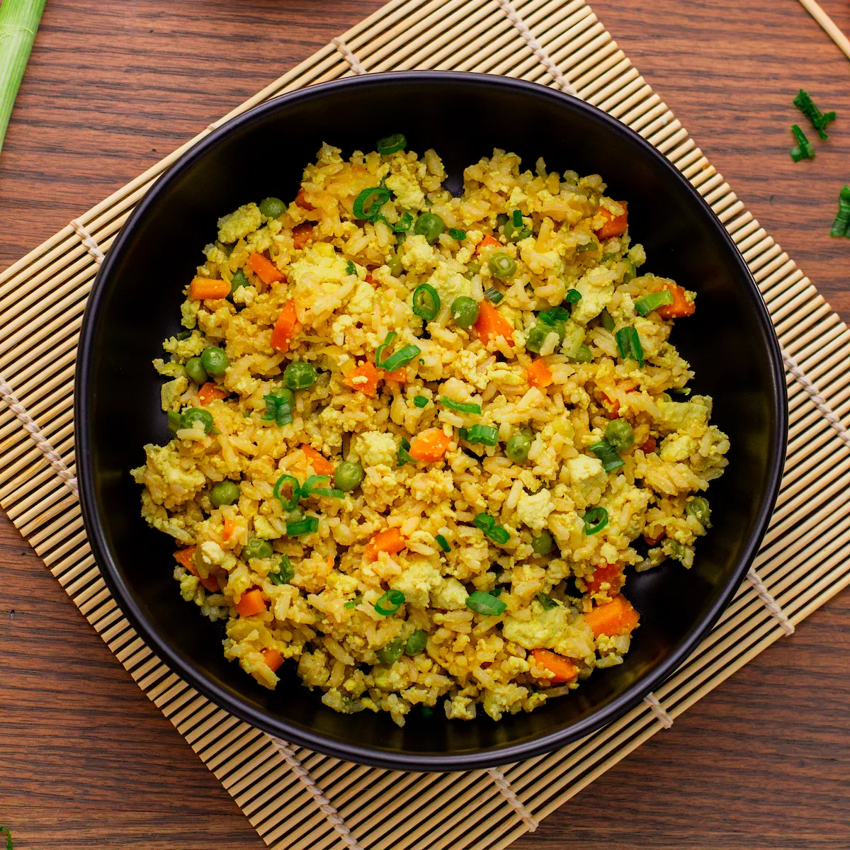 Vegan Fried Rice with Tofu