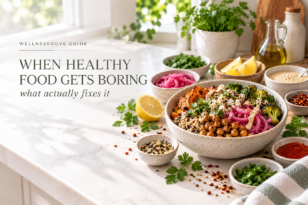 plant-based food boring,how to make plant-based food taste better,vegan meal variety,plant-based cooking tips,eating more plant diversity