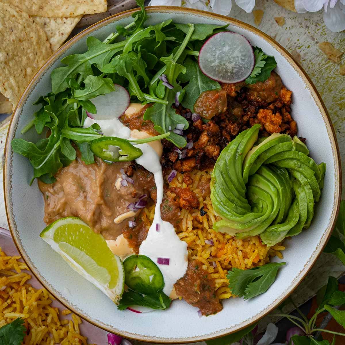 Vegan Burrito Bowl