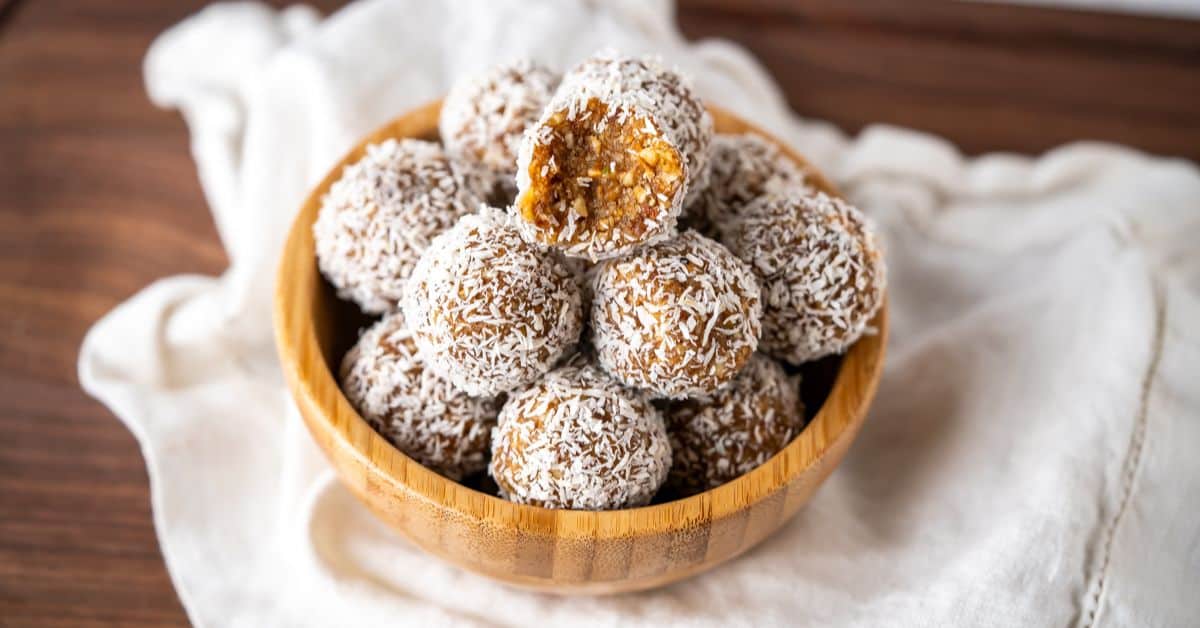 Coconut Date Nut Balls
