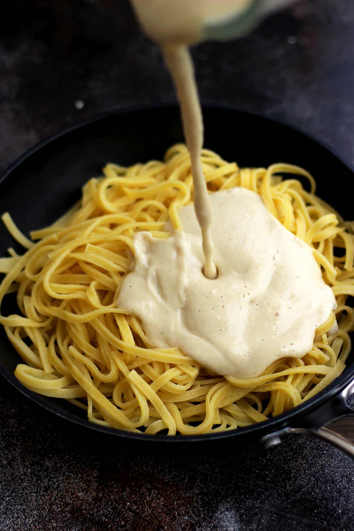 Vegan Fettuccine Alfredo