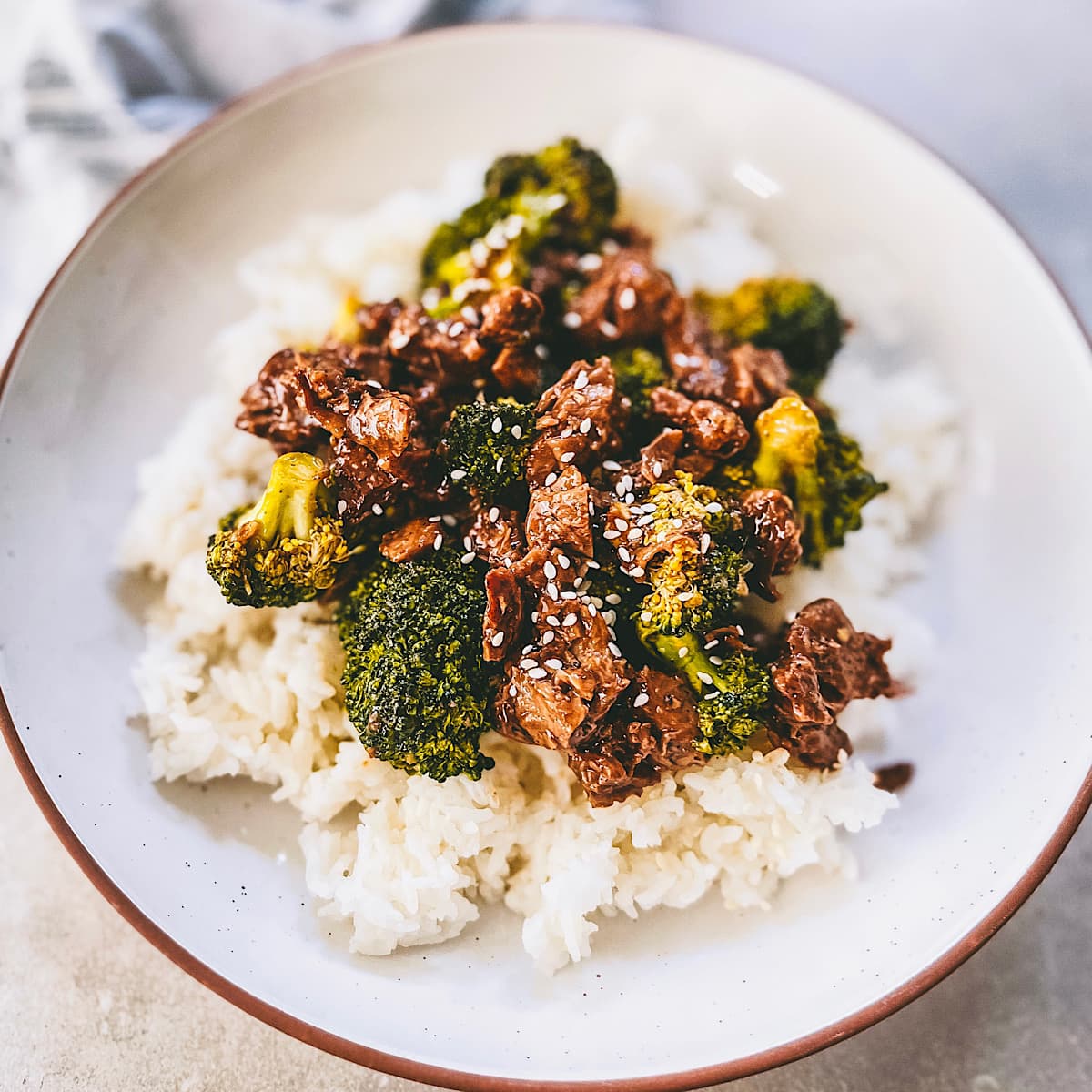 Vegan Beef and Broccoli