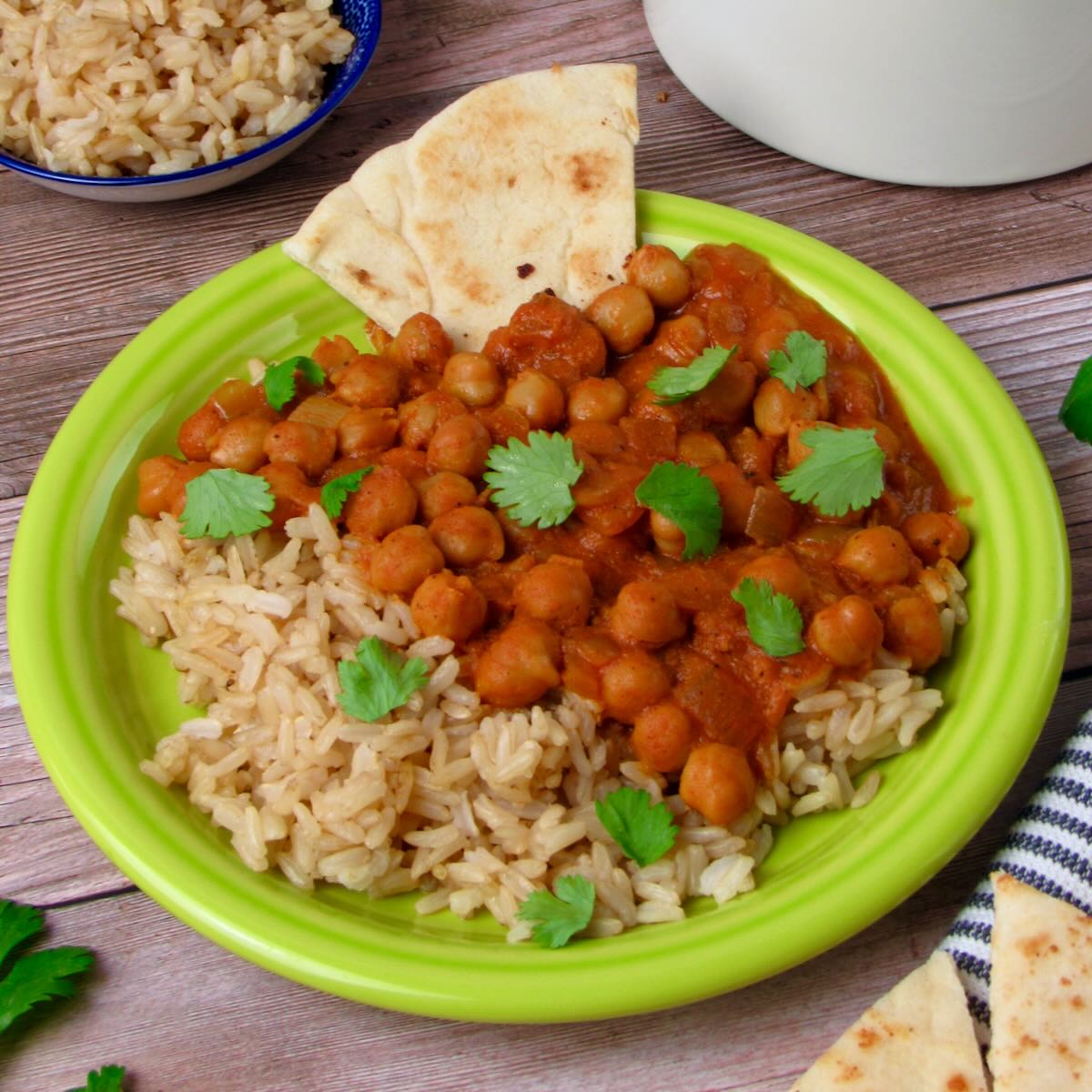 Vegan Chickpea Tikka Masala