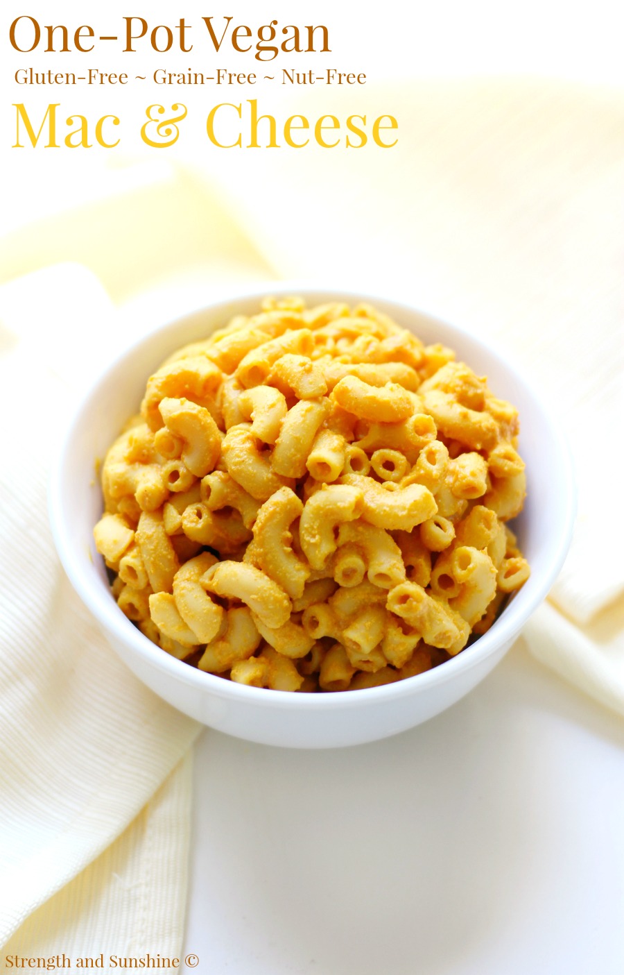 One-Pot Vegan Mac and Cheese